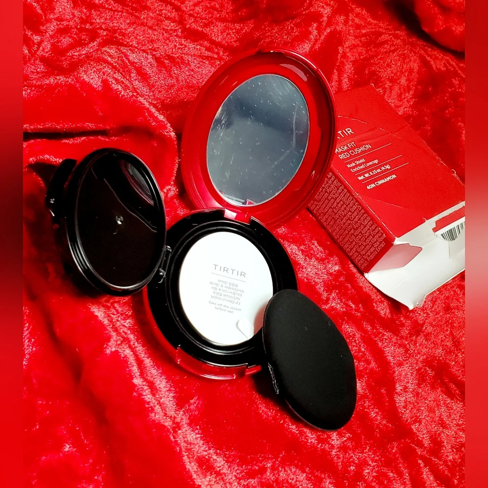 TirTir 40N Cinnamon Mask Fit Red Cushion Mask Shield Enriched Coverage .15oz